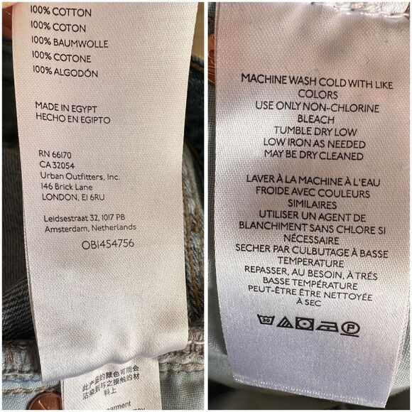 Free People Distressed Denim Shorts 30 EUC - Picture 2 of 5